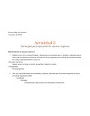 Actividad 3 Estrategias para operación de nuevas empresas