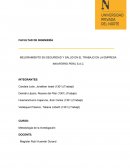MEJORAMIENTO EN SEGURIDAD Y SALUD EN EL TRABAJO EN LA EMPRESA INKAFERRO PERU S.A.C