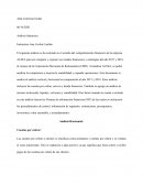 Análisis financiero. empresa ALSEA