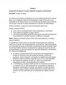 Incidencias del agua en la salud, captación de aguas y saneamiento. Actividad: Trabajo de campo