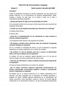 Taller Nº1 de Comunicación y Lenguaje