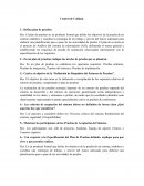 Control de Calidad, plan de pruebas