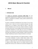 AKVA Basic Manual & Checklist