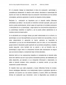 Evaluación, aprendizaje y competencias destacando la relación entre ambos