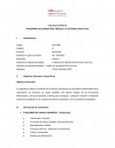 PROGRAMA DE ASIGNATURA, MÓDULO O ACTIVIDAD EDUCATIVA. CALCULO II (Plan 8)