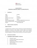 PROGRAMA DE ASIGNATURA, MÓDULO O ACTIVIDAD EDUCATIVA. CALCULO II (Plan 8)