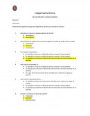 Cuestionario mezclas