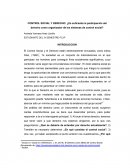 CONTROL SOCIAL Y DERECHO: ¿Es suficiente la participación del derecho como organizador de los sistemas de control social?