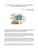 La tecnología como herramienta de apoyo pedagógico para el docente del siglo XXI