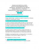 APRENDIZAJE: MOVIMIENTO EN UNA DIRECION