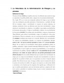 La Naturaleza de la Administración de Riesgos y su proceso