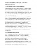 CONTEXTUALIZANDO LA VIOLENCIA POLÍTICA EN EL PERÚ