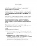 Globalización ¿Que es?