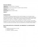 Secuencia didáctica Etica