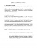 Sustento Teórico del Esquema de Investigación