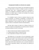 Compensación familiar en el divorcio sin causales