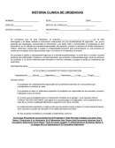 HISTORIA CLINICA DE URGENCIAS