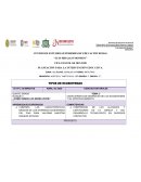 PLANEACIÓN PARA LA INTERVENCIÓN EDUCATIVA