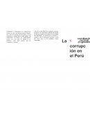LA CORRUPCION EN EL PERU