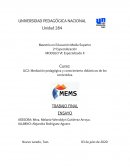 Mediación pedagógica y conocimiento didácticos de los contenidos