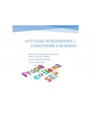 CONOCERME A MÍ MISMO