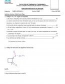 PRÁCTICA CALIFICADA Asignatura: QUÍMICA ORGÁNICA