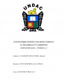ENSAYO SOBRE GESTIÓN PARA RESULTADOS EN EL DESARROLLO EN GOBIERNOS SUBNACIONALES