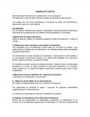 Temario de costos