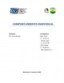 Comportamiento individual