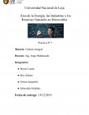 Practica Nº 1 Materia: Cálculo integral