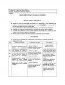 EDUCACIÓN FÍSICA Y SALUD 3° BÁSICOS