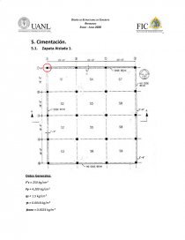 Diseño de Zapata Aislada. Página 1