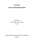 ESPAÑOL . PLAN LECTOR SEGUNDA PARTE