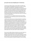 Los clasicos, por qué nace esa empatía por el monstruo