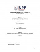 Proyecto: Demanda ejidal para la dotación o restitución de tierras ejidales