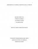 EMPRENDIMIENTO Y DESARROLLO TERRITORIAL RURAL COLOMBIANO