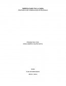 EMPRESA PANELITAS LA CABRA PROPUESTA DE FORMULACION ESTRATEGICA