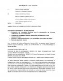 Informe de Investigación de Índice de desarrollo urbano