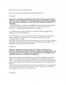 Bienestar Social de las organizaciones “Creación de Programa de Beneficios de Bienestar Social”