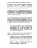 ¿Por qué es importante la inteligencia emocional en una empresa?