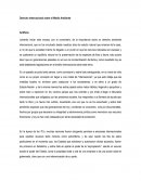 Derecho Internacional sobre el Medio Ambiente