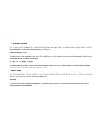 Enfoque. Condiciones y requisitos. Página 1