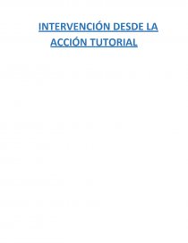 Informe: Programa Bullying. Página 1