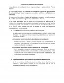 Fuentes de los problemas de investigación