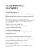 Administracion en la construccion Empresa: BIG EYES