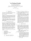 La Violencia Escolar