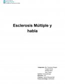 Esclerosis Múltiple y habla