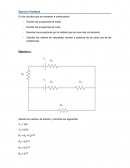 Ejercicio de feedback Instalaciones Eléctricas Resolución de mallas