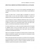 IMPACTO DEL COMERCIO ELECTRÓNICO EN MÉXICO EN LA ACTUALIDAD