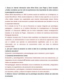 Cuáles consideran que han sido las aportaciones más importantes de estos autores a la psicología de la educación?